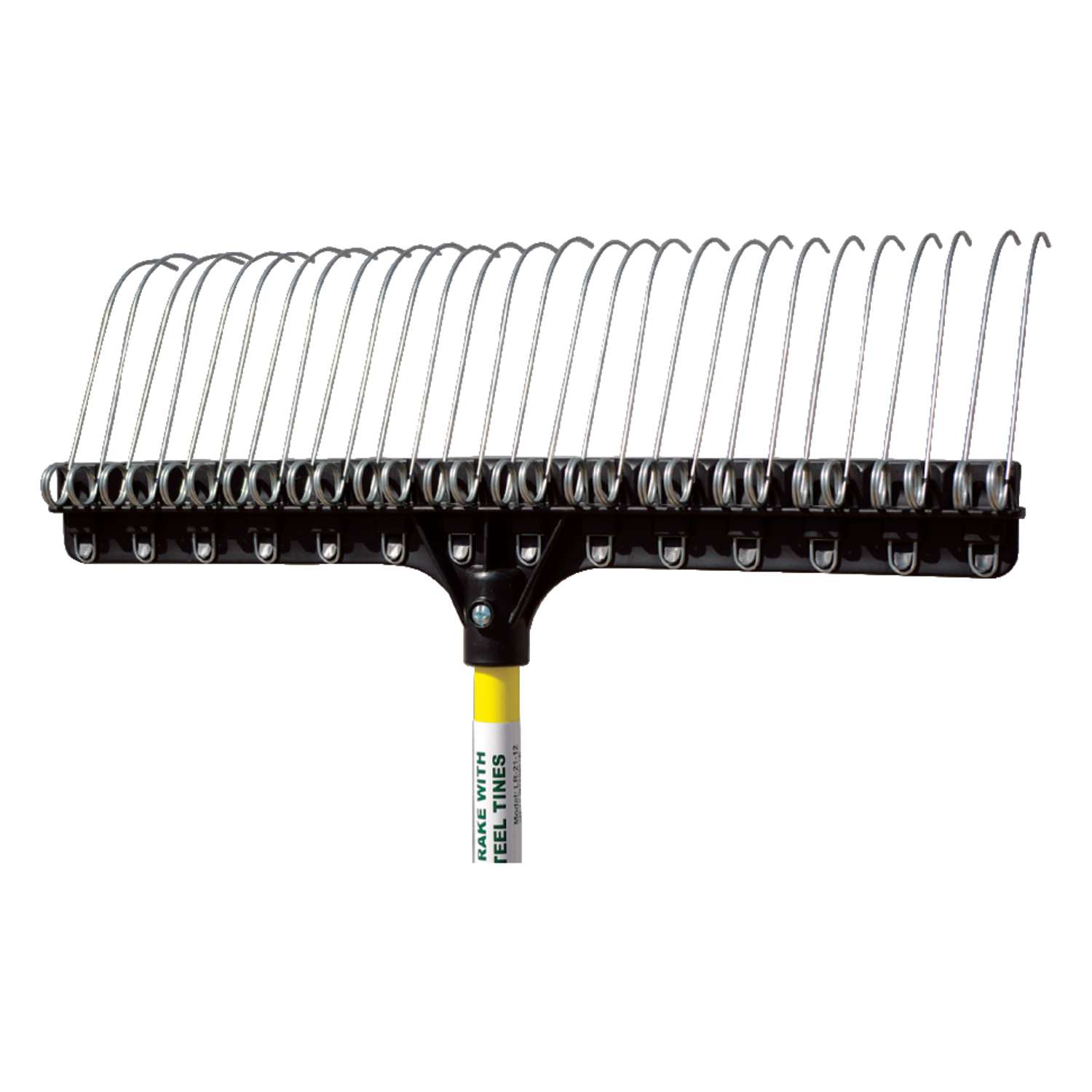 Groundskeeper II 65 in. 28 Tine Steel Lawn Rake Fiberglass Handle Ace