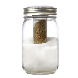 Jarware Regular Mouth Decorative Jar Lid Salt and Pepper 1 pk
