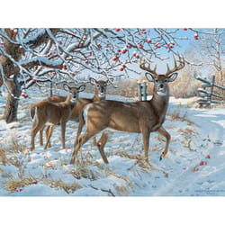 Cobble Hill Winter Deer Jigsaw Puzzle