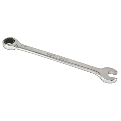 Craftsman 12 Point SAE Ratcheting Wrench, 4.4 in. L, 1 pc