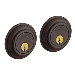 Baldwin Estate Venetian Bronze Brass Double Cylinder Deadbolt