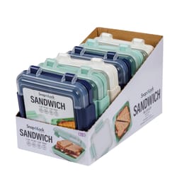 Progressive SnapLoc 2 cups Assorted Sandwich Box 1 pk