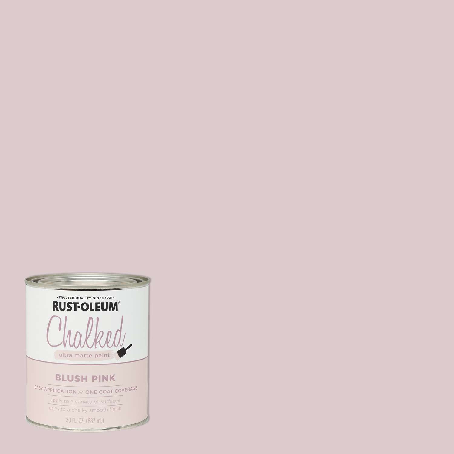 RustOleum Chalked Ultra Matte Blush Pink WaterBased Acrylic Chalk