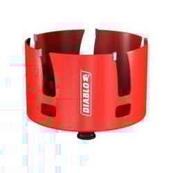 Diablo Demo Demon 4-1/4 in. Carbide Tipped Rough-In 2-3/8 in. L Hole Saw