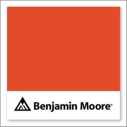 Benjamin Moore Outrageous Orange 2013-10