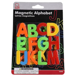 Chef Craft Assorted Plastic Magnetic Alphabet