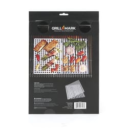Grill Mark Stainless Steel Grilling Mesh Sheet 18 in. L X 12 in. W 1 pk