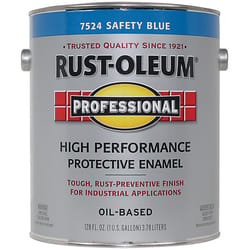 Rust-Oleum Professional Indoor and Outdoor Safety Blue Protective Paint 1 gal