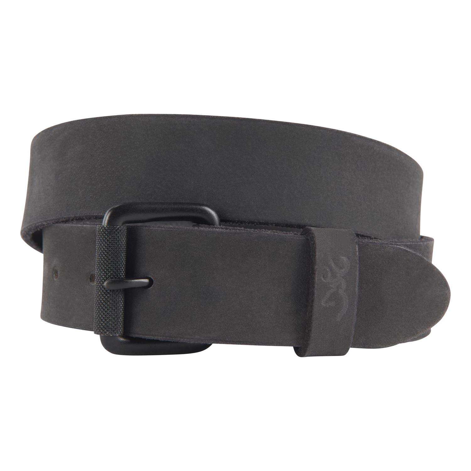 Browning 40 in. Leather Draper Belt 3.5 in. W Black Ace Hardware