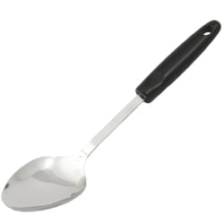 Chef Craft Black/Silver Stainless Steel Basting Spoon