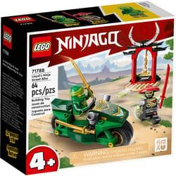 LEGO Ninjago Ninja Street Bike Building Set ABS Plastic Assorted 64 pc