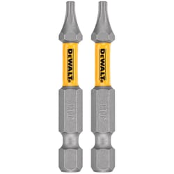 DeWalt Max Fit Torx #10 X 2 in. L Screwdriver Bit Set Steel 2 pk
