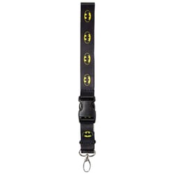 Plasticolor DC Comics Black/Yellow Lanyard