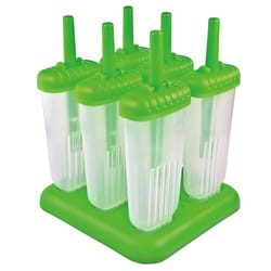 Tovolo Clear/Lime Green Plastic Pop Mold 4 oz