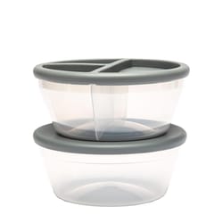 Rigwa Clear Food Storage Container Set 2 pk