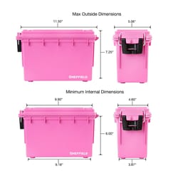 Sheffield 11.5 in. Field Box Pink