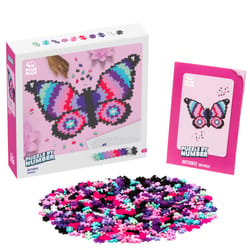 Plus-Plus Puzzle By Number Butterfly Puzzle Multicolored 800 pc