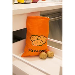 kikkerland Orange Potato Storage Bag