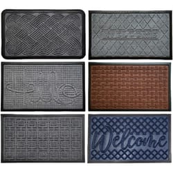 DHTG 18 in. W X 30 in. L Assorted Polyethylene Door Mat