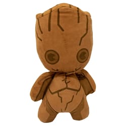 Buckle-Down Marvel Comics Brown Plush Kawaii Groot Standing Pose Squeaky Dog Toy 1 pk