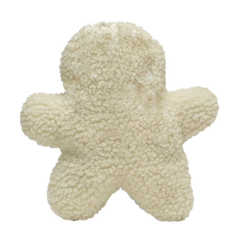 A08805 Boss Pet Diggers White Plush Gingerbread Man Dog T sku A08805