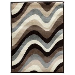 WJ Dennis Chai Spice 5 ft. W X 8 ft. L Multi-Color Polypropylene Area Rug