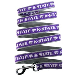 Pets First Team Colors Kansas State Wildcats Nylon Dog Leash Large