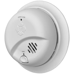 BRK 10 Year Battery-Powered Ionization Smoke Detector 1 pk