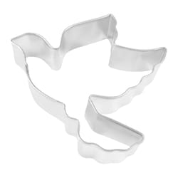 R&M International Corp 4 in. W X 4 in. L Dove Cookie Cutter Silver 1 pc