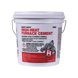 Hercules Oatey Gray High Heat Furnace Cement For Furnace 1 gal