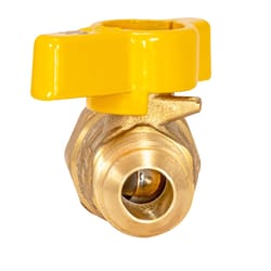 Eastman Magne Flo 1/2 in. Flare X 1/2 in. FIP Brass Gas Valve
