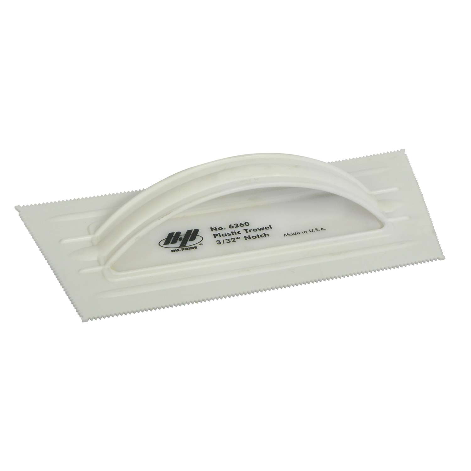 Marshalltown QLT 4-1/4 in. W X 9-1/2 in. L Plastic V Notched Trowel Marshalltown QLT 4-1/4 in. W X 9-1/2 in. L Plastic V Notched Trowel