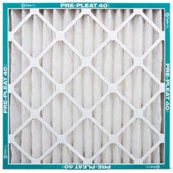 Flanders Pre-Pleat 18 in. W X 14 in. H X 1 in. D Synthetic 8 MERV Pleated Air Filter 1 pk