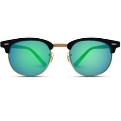 WearMe Pro Black/Green Sunglasses