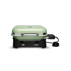 Weber Lumin Compact Electric Grill Green