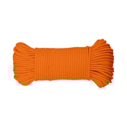 Ace 5/32 in. D X 100 ft. L Orange Braided Polyester Paracord
