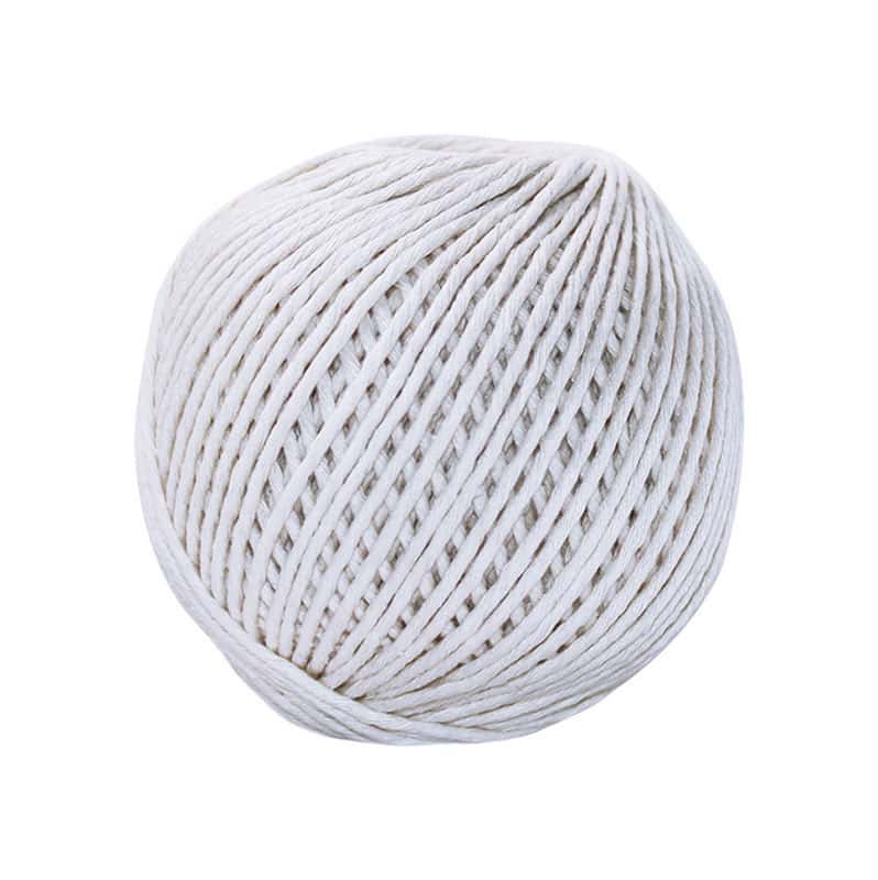 Cotton Black String Thread Rope for False Additional hair and