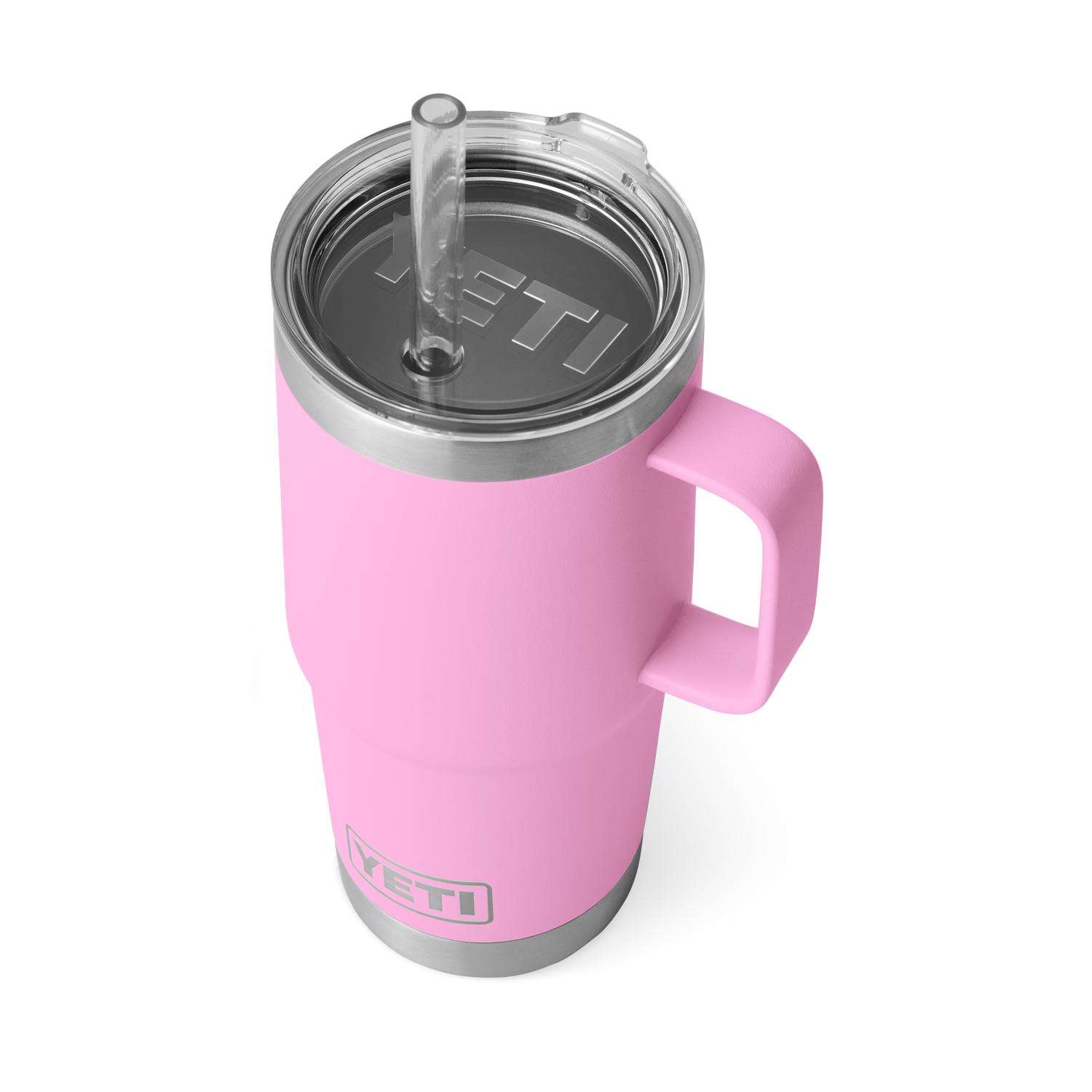 YETI Rambler 26-fl oz Stainless Steel Cup with Straw Lid in the Water  Bottles & Mugs department at
