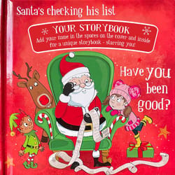 Christmas Santa's List (Female) Storybook