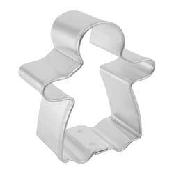 R&M International Corp 2 in. W X 2 in. L Mini Gingerbread Girl Cookie Cutter Silver 1 pc