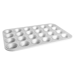 Fat Daddio's 11 in. W X 16 in. L Cupcake Pan Silver 1 pc