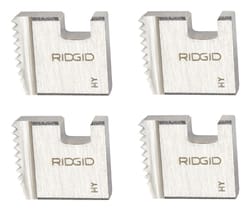 RIDGID Alloy Steel SAE Pipe Threading Die 1/2 in. 4 pc