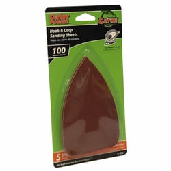 Gator Mouse 5 in. L X 5 in. W 100 Grit Zirconium Oxide Mouse Sandpaper 5 pk