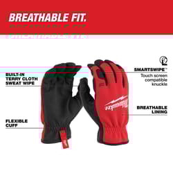 Milwaukee Unisex Work Gloves Black/Red M 1 pair