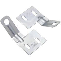 National Hardware Zinc-Plated Steel Bi-Fold Door Aligner 2 pk