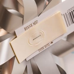 Hennessy Gift Wrap Repeat-A-Bow White Gift Bows