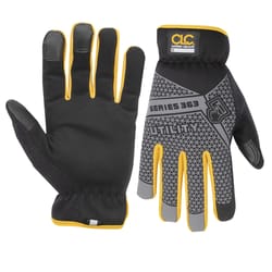 CLC FlexGrip 363 Utility Work Gloves Black/Gray XL 1 pair