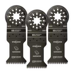Imperial Blades Starlock 3-3/4 in. L High Carbon Steel Precision Cut Oscillating Saw Blade 3 pk