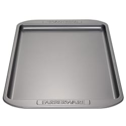 Farberware 10 in. W X 15 in. L Cookie Baking Sheet Gray 1 pc