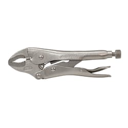 OEMTOOLS 7 in. Nickel Chrome Steel Curved Jaw Locking Pliers